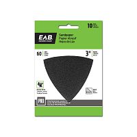  3" x 60 Grit Sandpaper (10 Pack)  Professional Oscillating Accessory